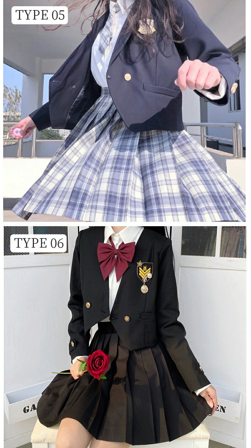 卒業式 スーツ 女の子 6点セット フォーマルスーツ 入学式 子供スーツ jk制服 入学式スーツ 高校生 小学生 中学生 女子高生 キッズ ジャケット ブラウスsutu-010