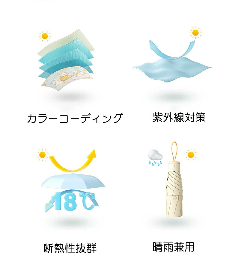 日傘 完全遮光 花柄 紫外線遮断 晴雨兼用 携帯便利 かわいい 可愛い 折りたたみ ミニ 傘 折りたたみ 傘折り畳み傘 雨傘 コンパクト uvカット レディース kasa-010