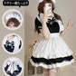 メイド服 ハロウィン コスプレ メイド 可愛い 女の子 セクシー カップル ロリータ 定番 衣装 レディース エプロン ドレス アリス風仮装 男ウケ 大きいサイmaid-005
