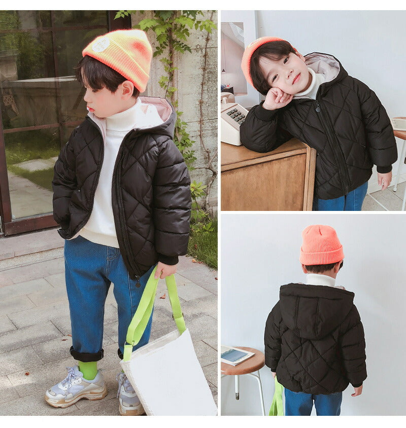 中綿 コート 子供 ダウン キッズ ダウンコート ダウンジャケット 女の子 男の子 アウター コート フード付き 子供服 子ども服 オーバー ジャケット ベビーitem-241224