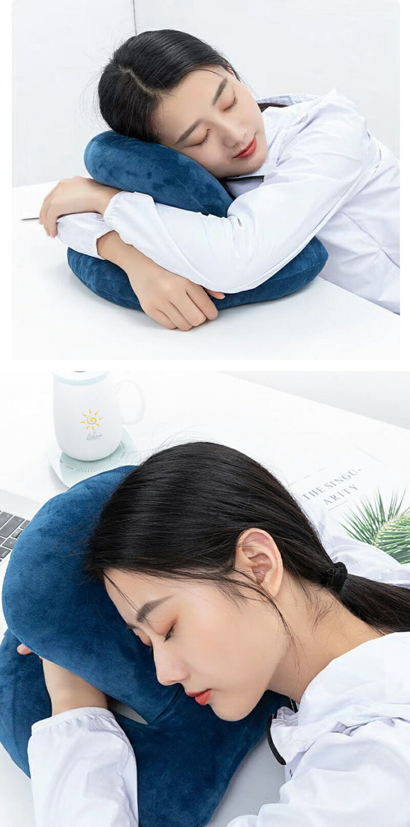 昼寝枕 うつ伏せ寝枕 昼寝クッション お昼寝枕 デスクで仮眠 受験勉強 デスクワーク うつ伏せ クッション 仮眠用 椅子用 腰当 枕 パワーナップ ネックピローss-1240806