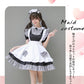 メイド服 ハロウィン コスプレ 半袖 蝶結ぶ メイド 可愛い 女の子 セクシー カップル ロリータ 定番 衣装 レディース エプロン ドレス アリス風仮装 上質maid-010