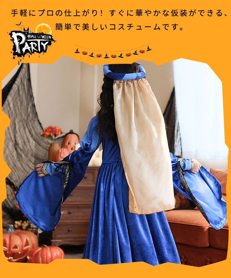 ハロウィン コスプレ 魔女 悪魔　ゴスロリ ハロウィン 仮装 小悪魔 コスチューム キッズ  魔法使い 魔法子ども ハロウィン衣装 ブラック コスプレ衣装 coetwsj0021