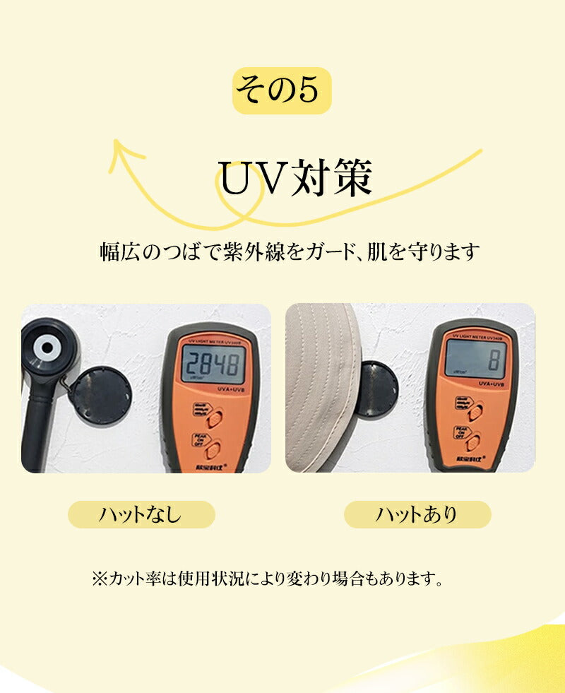 バケットハット レディース ハット 帽子 バケハ uv カット 小顔 おしゃれ つば広 折りたたみ 小顔に見える帽子 夏 遮光 自転車 マリン アウトドア ゴルhat-002