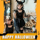 ハロウィン コスプレ 魔女 悪魔　ゴスロリ ハロウィン 仮装 小悪魔 コスチューム キッズ ゾンビ デビル ガール 魔法使い 魔法子ども  ブラック コスプレ衣etwsj0014