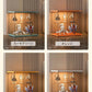 【楽天1位&安心3ヶ月保証】フィギュアケース 収納 高品質 背面ミラー コレクションケース コレクションボックス クリアケース 透明展示ケース 積み重ね可能 扉storage-3002-1