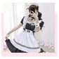 メイド服 メイド 服 6点セット コスプレ 可愛い 女の子 レディース メンズ 半袖 ロリータ ワンピース リボン 黒 ピンク ハロウィン 衣装 大 maid-001
