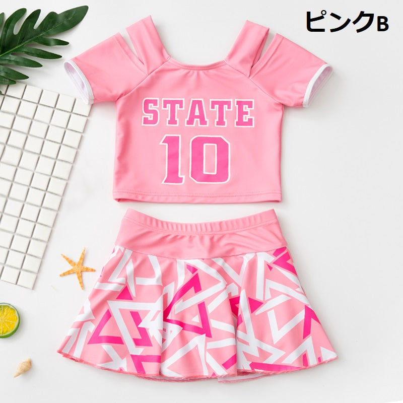 キッズ 水着 女の子 セパレートキッズ 子供水着 子供 水着 セパレート ワンピース ジュニア 水着 女の子 セパレート 女の子 水着 キッズ 水 swimsuit-016