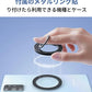 【多機能回転スタンド】MagSafe対応 スマホリング ケース マグネット式 マグセーフ ロゴ見せ 磁石 リング iPhone15 14 13 12 Pro Mphonestand-001