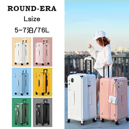 スーツケース 5-7泊 78L キャリーケース 軽量 Lサイズ 大容量 TSA おしゃれ かわいい ins人気 短途旅行 出張 ビジネス バッグ 6色 安い レsuitcase-010