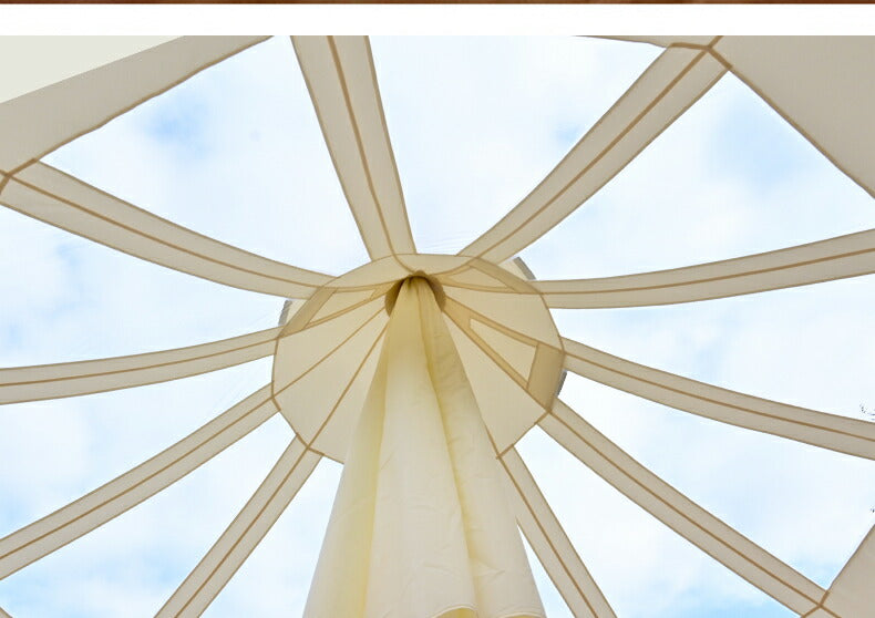 ワンポールテント ベル型 テント キャンプテント 8~14人用テント 大型テント All.in 5m テント ベルテント ティピーテント アウトドア キャンプ  tento-010