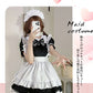 メイド服 ハロウィン コスプレ メイド 可愛い 女の子 セクシー カップル ロリータ 定番 衣装 レディース エプロン ドレス アリス風仮装 男ウケ 大きいサイmaid-005