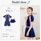 スクール水着 女の子 水着 2点セット セパレート ロンパース両用 競技水着 キッズ ラッシュガード 小学生 中学生 日焼け防止 温泉 プール スカート スクー copysku-18