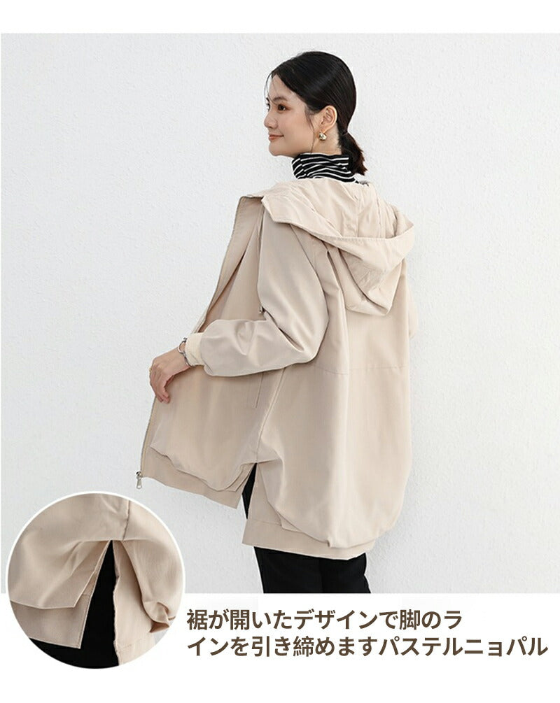 マウンテンパーカー カジュアルパーカ レディース ライトアウター アウター スプリングコート  ジャケット フード付きmountainsuit-001