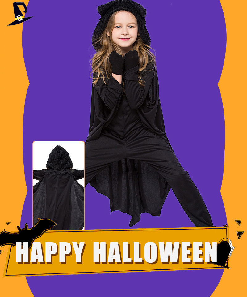 コウモリ コスプレ ハロウィン 衣装 子供服 キッズ 吸血鬼 ドラキュラ コスプレ衣装 着ぐるみ 蝙蝠 デビル 魔女 コスチューム バンパイア 小悪魔 ロンパーetwsj0005