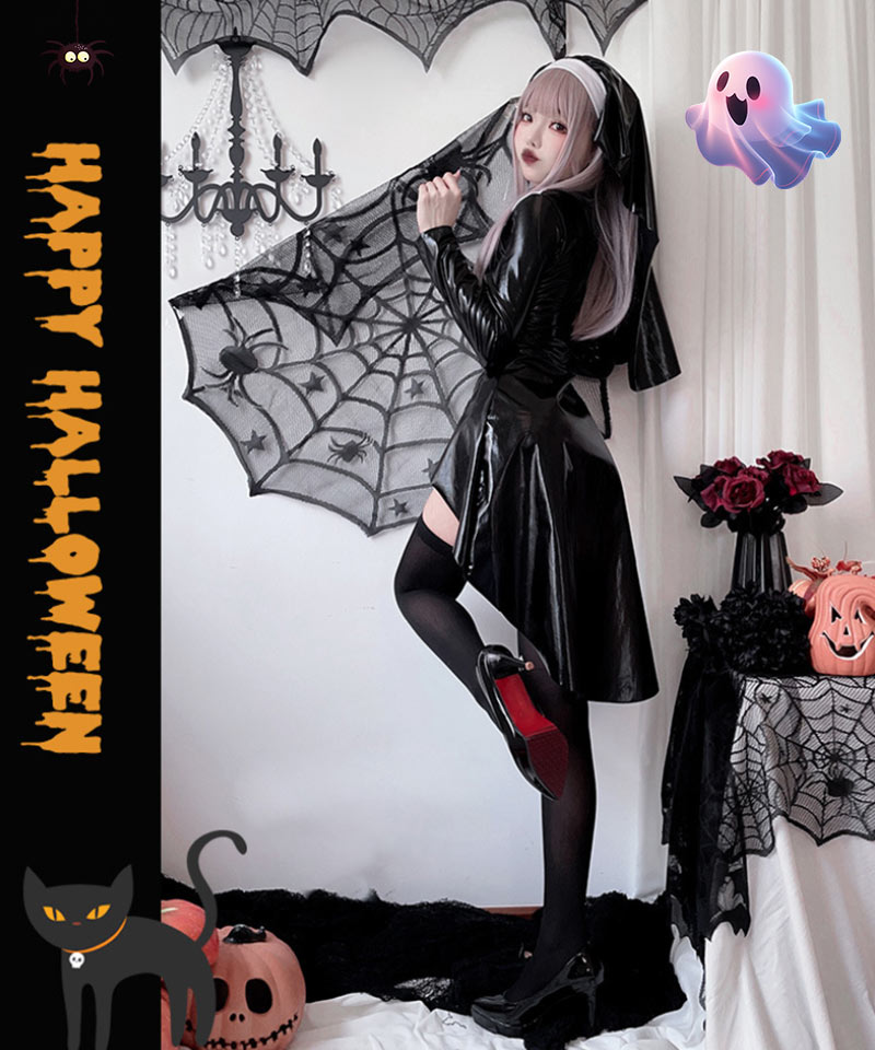 ハロウィンコスプレ衣装　魔法使い  魔女 コスチューム フリンジ付きワンピース　セクシー 魔女 童話 コスチューム コスプレ 衣装 仮装 ハロウィン レディースwsf017