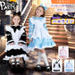 【ハロウイン コスチューム】コスプレ メイド服　女の子 ダンス パーティーハロウィン　キッズドレス ハロウイン　コスプレ メイド服 コスプレ 衣装 コスチュームetwsj0003
