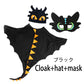 ハロウィン 衣装 子供 恐竜 マント キャップ マスク 3点セット 怪獣ケープ ハロウィン衣装 キッズ 子供 全6色 怪獣服 コスプレ仮装 衣装 女の子 男の子wsj0002