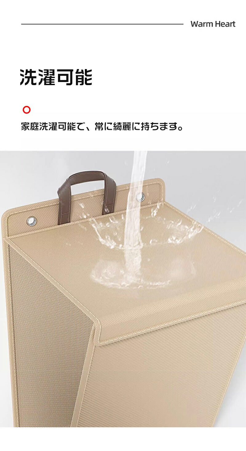 【2個セット】ランドリーバスケット 50L ランドリーかご 洗濯ボックス 折りたたみ 洗濯かご スリム 収納ボックス 収納バッグ 大容量 袋 おしゃれなインテリ storage-066