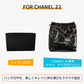 バッグインバッグ シャネル22インバッグ CHANEL 22 ハンドバッグ対応 自立 軽い インナーバッグ シャネル対応 レディース フェルト素材 ポリエステルbaginbag-2416