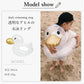 浮き輪 子供用 クリアダック キッズフロート ベビーフロート SNS Instagram 映え 透明 浮輪 足穴付き O型タイプ 座付き 浮き具 クリア 水遊びswimring-002