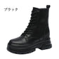 【クーポン利用で5280円★20日終了！】厚底ブーツ ショートブーツ 厚底 レディース ブーツ 白 編み上げブーツ ラウンドトゥ ブーティ 美脚 フラット 歩きshoe-003