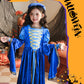ハロウィン コスプレ 魔女 悪魔　ゴスロリ ハロウィン 仮装 小悪魔 コスチューム キッズ  魔法使い 魔法子ども ハロウィン衣装 ブラック コスプレ衣装 coetwsj0021