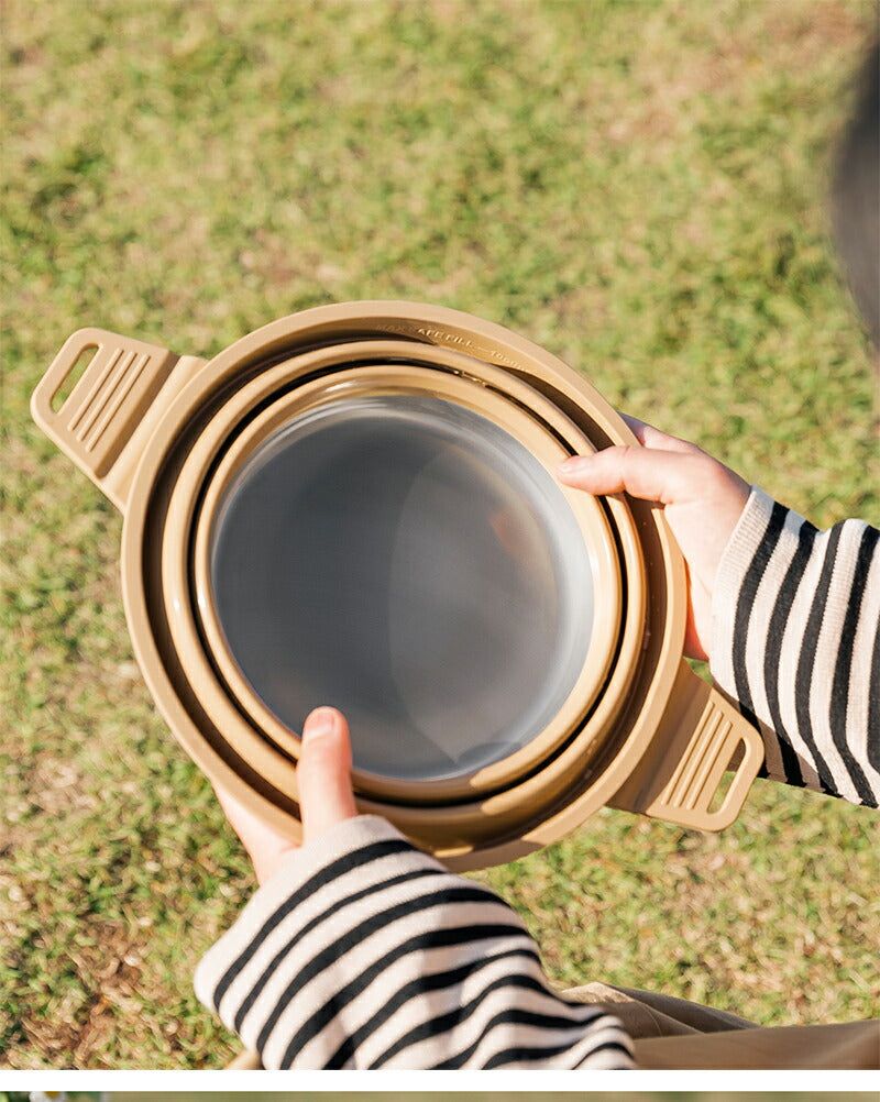 ポット X-ポット ケトル クッカー 折りたたみ式 IH 対応 直火 可能 キャンプ キッチン調理器具 軽量 ステンレス ケトル ih  pot-03