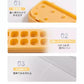 製氷皿 シリコン 製氷器 大容量 アイストレー 透明蓋付 保存ケース 蓋付き 冷蔵庫専用 簡単に取り出す 漏れ防止 超低温耐性 夏休み 冷たい飲み物 ジュース  storage-0137