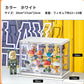 フィギュアケース 収納 高品質 コレクションケース リアケース コレクション ボックス ク透明展示ケース 扉付き 組み立て式 透明 積み重ね可能 アクリル ケー ss11