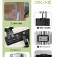 スーツケース sサイズ フロントオープン キャリーケース 機内持ち込み 静音 軽量 前開き 小型 USBポート付き かわいい キャリーバッグ トランクケース 短suitcase-025
