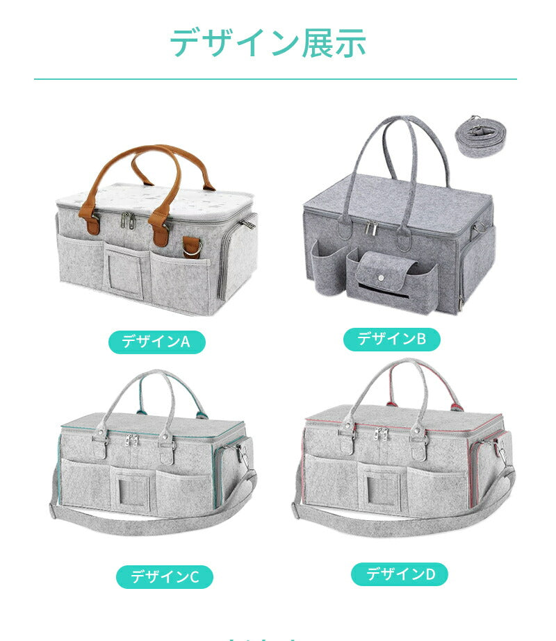 おむつストッカー 蓋つき オムツストッカー ベビー用品収納ケース オムツ バッグ ボックス ケース 大容量 仕切り オムツケーキ おむつ 蓋付き ふたつき フタniaobulan-001