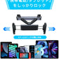 車載ホルダー タブレット ホルダー アーム 車載用 車内 車載スマホホルダー 後部座席 長い ヘッドレスト 伸縮アームスタンド スマホホルダー 360度回転 自 mount-002