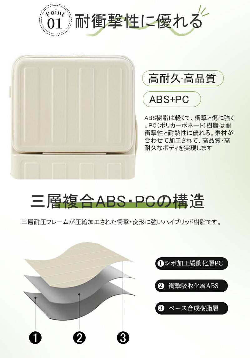 スーツケース sサイズ フロントオープン キャリーケース 機内持ち込み 静音 軽量 前開き 小型 USBポート付き かわいい キャリーバッグ トランクケース 短suitcase-025