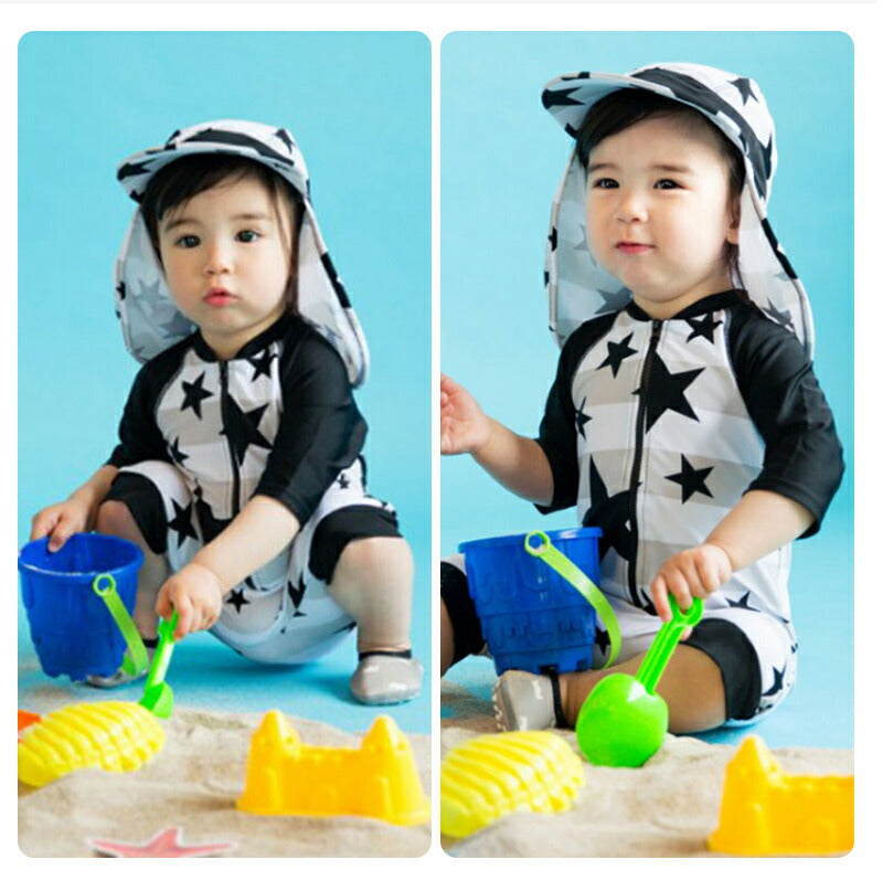 ベビー 水着 男の子 女の子 水着 温泉 子供 女の子 子ども 男の子 水着 キッズ 水着 長袖 ベビー水着 男児 ベビースイミング グレコタイプ 幼稚園 入園 copysku-26