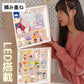 フィギュアケース LEDライト コレクションケース 収納 高品質 コレクション ボックス クリアケース 透明展示ケース 積み重ね可能 扉付き 完成品 透明 アク storage-032