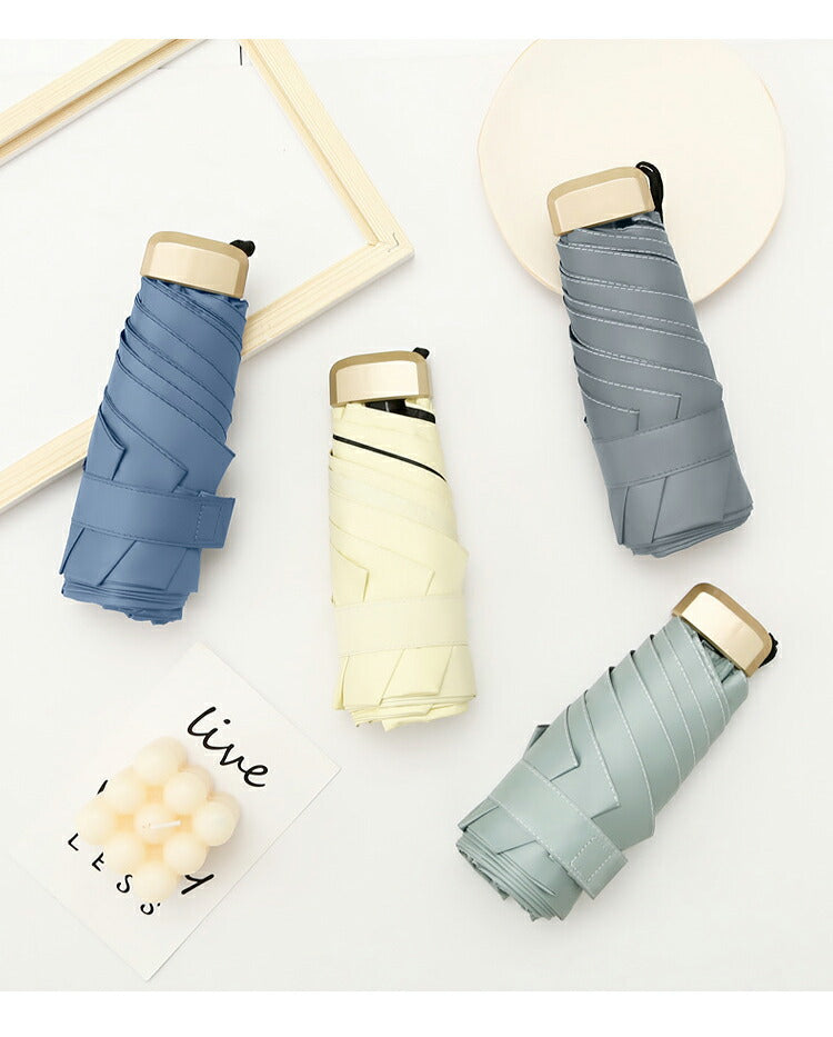 日傘 折りたたみ ミニ 完全遮光 紫外線遮断 傘 折りたたみ傘 レディース メンズ 折りたたみ日傘 遮熱 涼しい 撥水 折り畳み傘 雨傘 コンパクト uvカット kasa-01