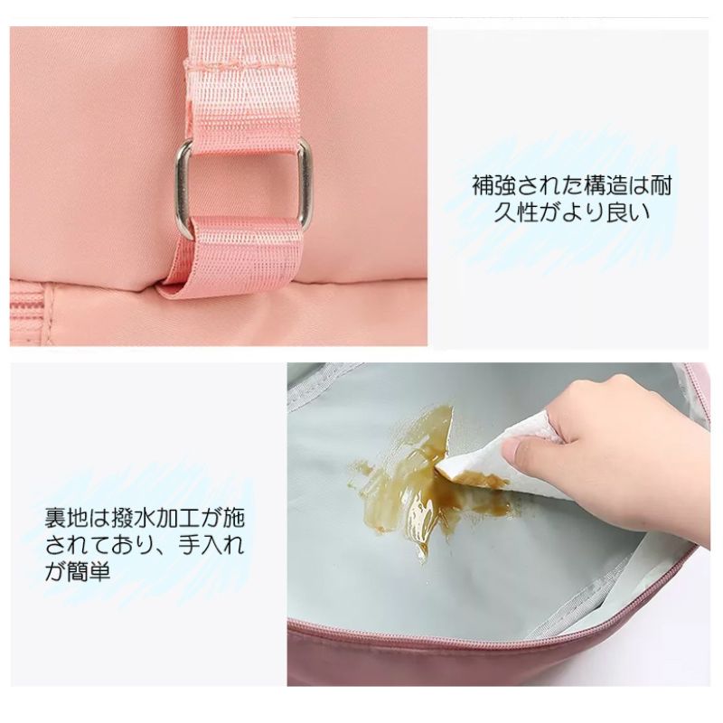 【強化版 手提げループ】プールバッグ 女の子 乾湿分離 2層 軽量 プールバック キッズ スイムバッグ リュック 水泳バッグ ビーチバッグ ナップザック 子供 10000050-hd