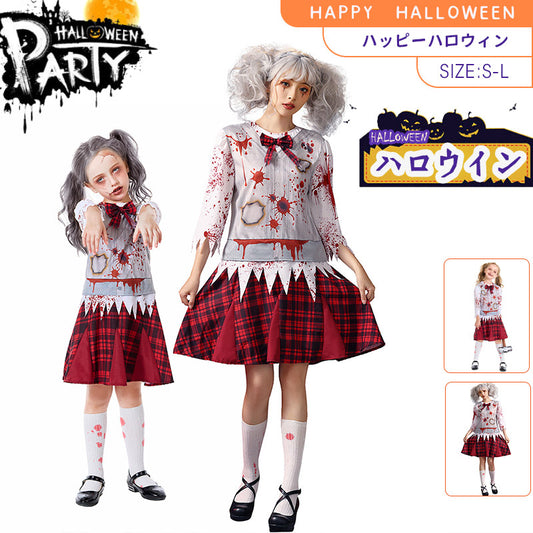 ハロウィン仮装 キッズ 魔女 子供 子ども用 巫女 コスプレ 吸血鬼 ヴァンパイア 骸骨 悪魔ドレス 衣装 魔法使い 子供 仮装 コスチューム ハロウィーン衣装etwsj0010