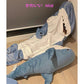 【クーポン利用で2680円~★25日終了！】サメ 寝袋 サメブランケット フランネル サメ着る毛布 あたたかい 着ぐるみ きぐるみ パジャマ 大人用 寝袋 穿くsharkblanket-001