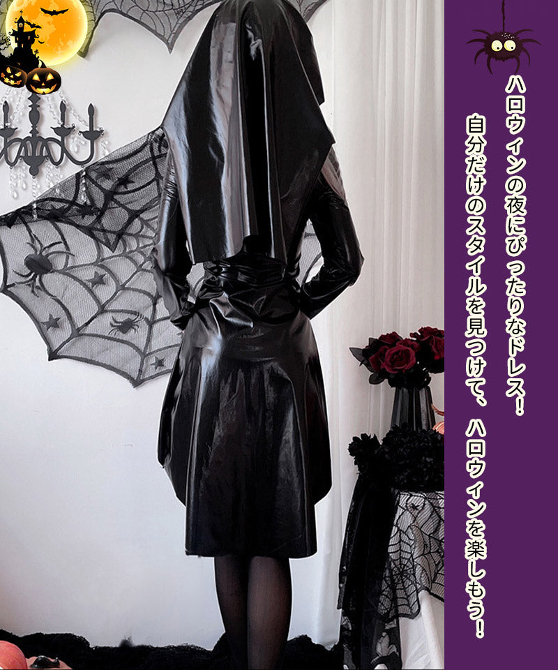 ハロウィンコスプレ衣装　魔法使い  魔女 コスチューム フリンジ付きワンピース　セクシー 魔女 童話 コスチューム コスプレ 衣装 仮装 ハロウィン レディースwsf017