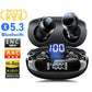 【2023新発売 Bluetooth5.3+EDR 】ワイヤレスイヤホン bluetooth イヤホン 残量表示 AAC対応 日本語音声 Hi-Fi高音質 低遅 earphone-001