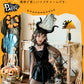 ハロウィン コスプレ 魔女 悪魔　ゴスロリ ハロウィン 仮装 小悪魔 コスチューム キッズ ゾンビ デビル ガール 魔法使い 魔法子ども  ブラック コスプレ衣etwsj0014