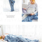 【楽天1位】サメ 寝袋 着る毛布 パジャマ ブランケット 柔らかい 大人用 子供 メ寝袋 フランネル サメブランケット きぐるみ 冷房対策 防寒 お昼寝毛布 かpajiama-002