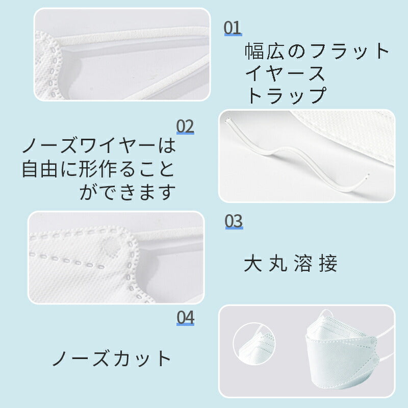 【安心の不織布×接触冷感】冷感マスク 立体マスク 冷感不織布マスク 血色マスク 100枚 QMAX0.35 大人用 マスク 立体 使い捨てマスク 4 lgkz35-100pcs