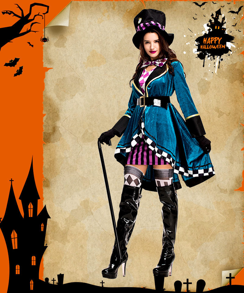 ハロウィンコスプレ衣装 魔法使い  魔女 コスチューム フリンジ付きワンピース　セクシー 魔女 童話 コスチューム コスプレ 衣装 仮装 ハロウィン レディースwsf015