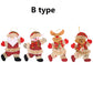 クリスマスオーナメント クリスマス 飾り 3type サンタ クリスマスツリー 飾り付け オーナメント 鈴 リース christmas ornaments 装飾christmas-001