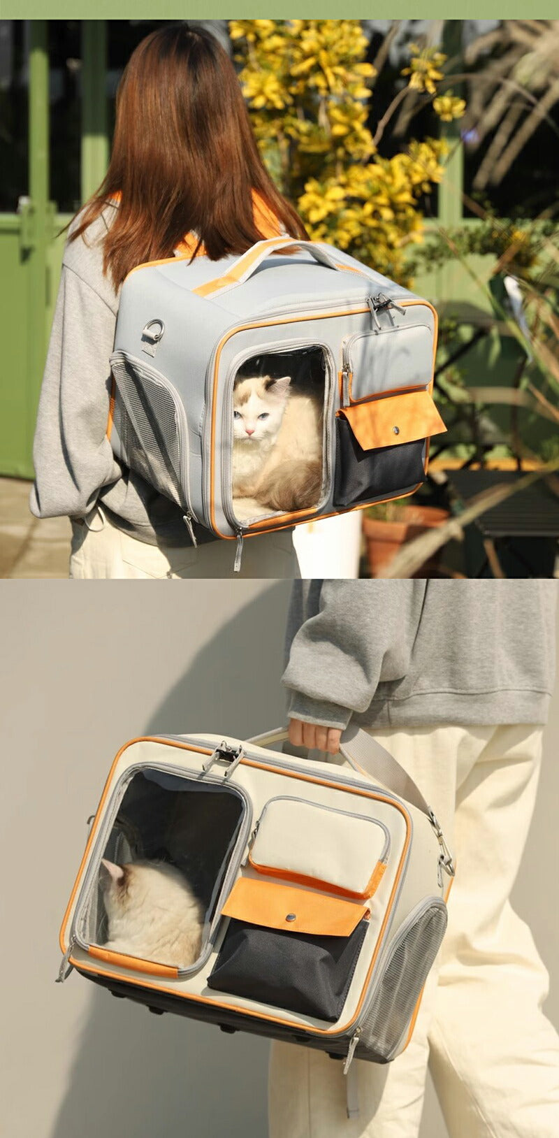 ペットリュック ペットキャリーバッグ キャリーバッグ バッグ 折りたたみ キャリーカート 犬 猫 小型犬 カモフラ お出かけ 旅行 通院 病院 軽量 通気性 災petbag-301