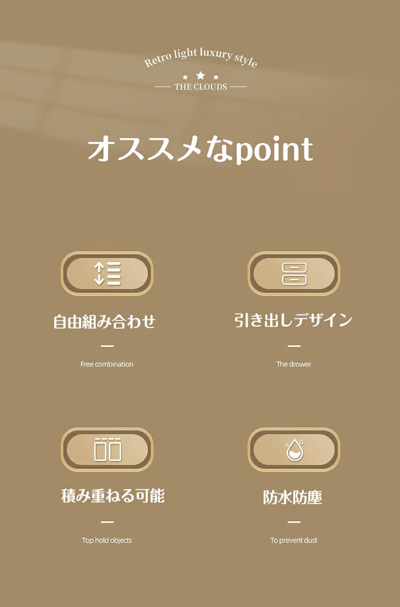 卓上収納ケース 引き出し 小物 収納ボックス 小物収納 軽量 プラスチック 文房具収納 書類ケース 化粧品 事務用品 卓上収納 小物入れ 小物ケース デスク収納 storage-0141