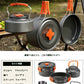 クッカー セット 11点 クッカーセット ソロキャンプ キャンプ ケトル 鍋 フライパン アウトドア 調理器具 キャンプ用品 軽量 コンパクト やかん ソロ フ cooker-001